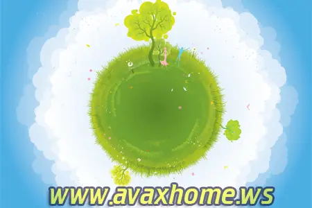 Vector Graphic - Green World