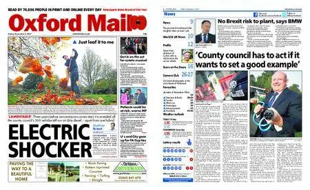 Oxford Mail – November 03, 2017