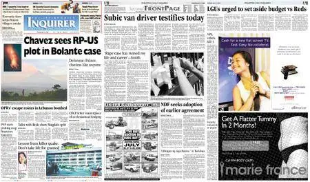 Philippine Daily Inquirer – July 17, 2006