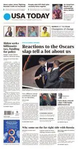 USA Today - March 29, 2022