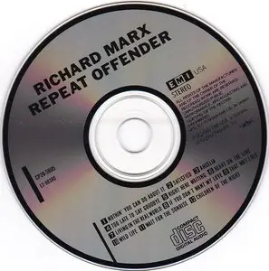 Richard Marx - Repeat Offender (1989) [Japan 1st Press, 1990]