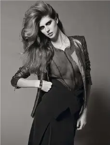 Jennifer Messelier by Philip Gay for Velvet Italy April 2012