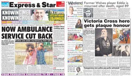 Express and Star Staffordshire Edition – November 18, 2017