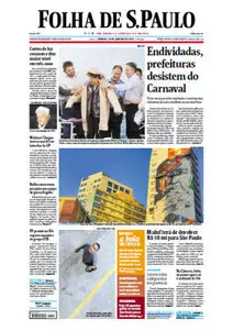  Jornal Folha de São Paulo - 19 de janeiro de 2013 - Sábado