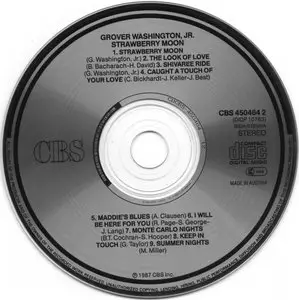 Grover Washington,Jr. - Strawberry Moon (1987) {CBS 450464}