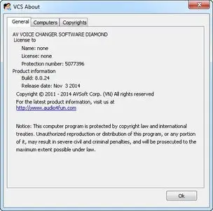 AV Voice Changer Software Diamond 8.0.24