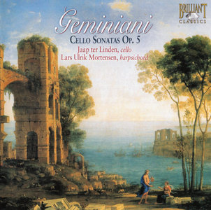 Francesco Geminiani - 6 Cello Sonatas opus 5 - Jaap ter Linden