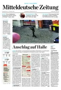 Mitteldeutsche Zeitung Saalekurier Halle/Saalekreis – 10. Oktober 2019