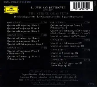 Emerson String Quartet - Ludwig van Beethoven: The String Quartets [7CDs] (1997)
