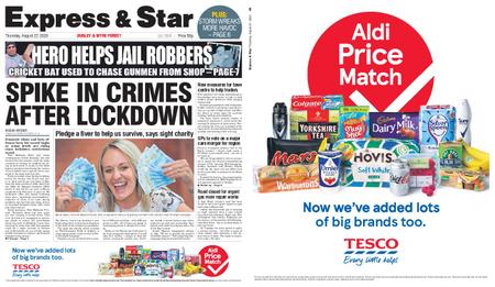 Express and Star Dudley and Wyre Forest Edition – August 27, 2020