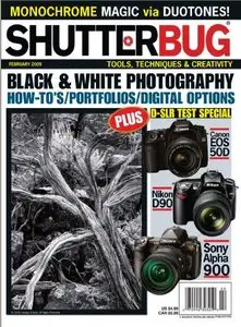 Shutterbug  Magazine - February 2009