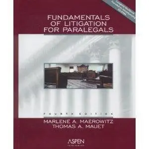 Fundamentals of Litigation for Paralegals