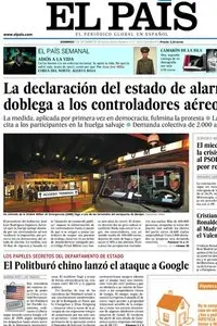 El País. 5 Diciembre