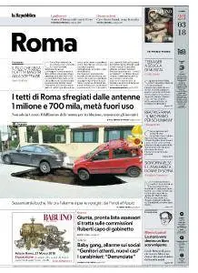 la Repubblica Roma - 23 Marzo 2018