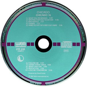 Chicago - Chicago 16 (1982) [W.German Target CD] RE-UPLOAD