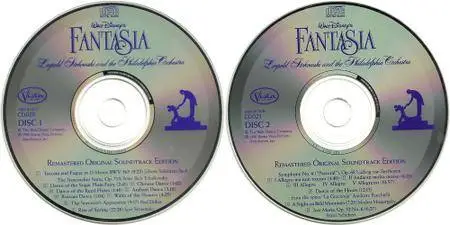 Leopold Stokowski & The Philadelphia Orchestra - Walt Disney's Fantasia (2CD) (1957) {1990 Buena Vista} **[RE-UP]**