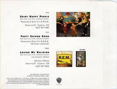 R.E.M. - Shiny Happy People (1991) CD Single