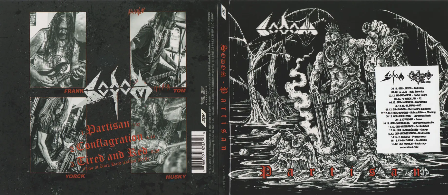 Sodom - Partisan (2018) / AvaxHome