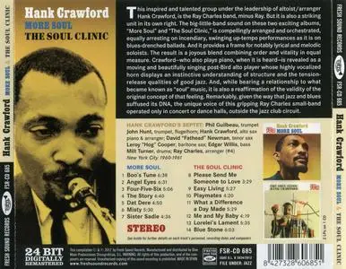 Hank Crawford - More Soul & The Soul Clinic (2012) {Fresh Sound FSR-CD 685 rec 1960-1961}
