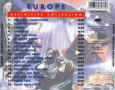 Europe - Definitive Collection (1997)