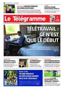 Le Télégramme Vannes – 03 juin 2020