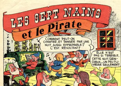 Les 7 nains et le pirate