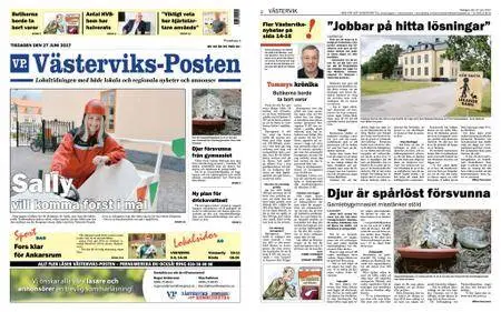 Västerviks-Posten – 27 juni 2017