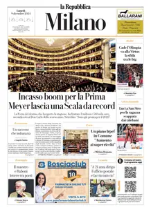 la Repubblica Milano - 9 Dicembre 2024