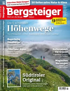 Bergsteiger - Juli-August 2025