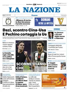 La Nazione Firenze - 12 Aprile 2025