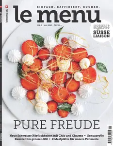 le menu - Mai 2025