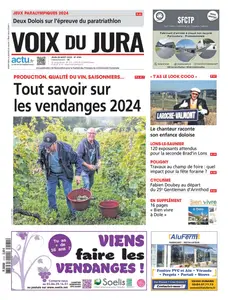 Voix du Jura - 29 Août 2024