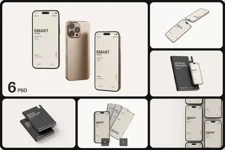 EE - Phone With Book Mockup RZGW6BF