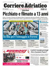 Corriere Adriatico Ancona - 26 Giugno 2025