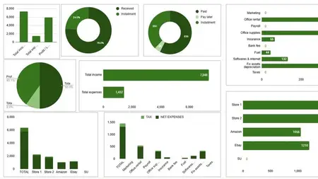 Google Sheets in action - Bookkeeping mini system