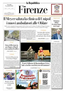 la Repubblica Firenze - 17 Gennaio 2025