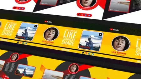 VideoHive - YouTube End Screen Promo Pack - Modern Outro and Subscribe Templates - 60883143