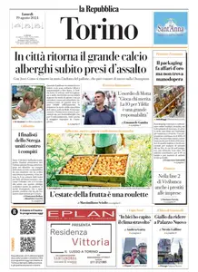 la Repubblica Torino - 19 Agosto 2024