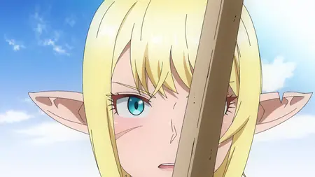 Elf-san wa Yaserarenai - 12 (1080p