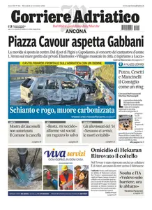 Corriere Adriatico Ancona - 12 Novembre 2025