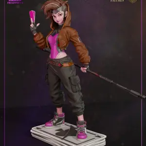 Man I Love Figures - Gambit Xmen - 3D Print Model