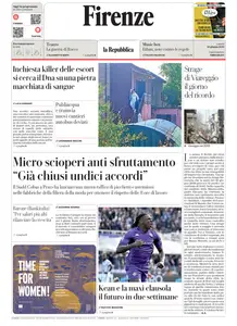 la Repubblica Firenze - 30 Giugno 2025