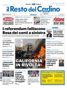 Il Resto del Carlino Modena - 10 Giugno 2025