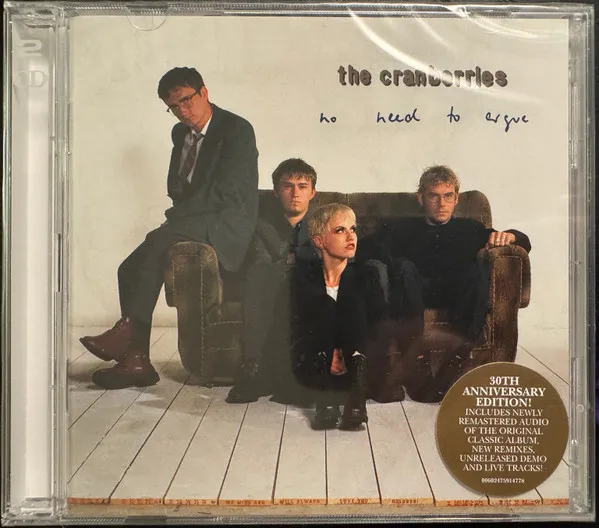 The Cranberries - No Need To Argue (30th Anniversary Edition) (2CD) (1994/2025)