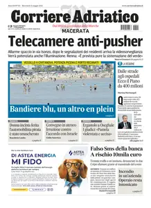 Corriere Adriatico Macerata - 15 Maggio 2024