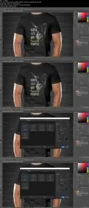 Bestselling T-shirt Design Masterclass With Adobe Photoshop