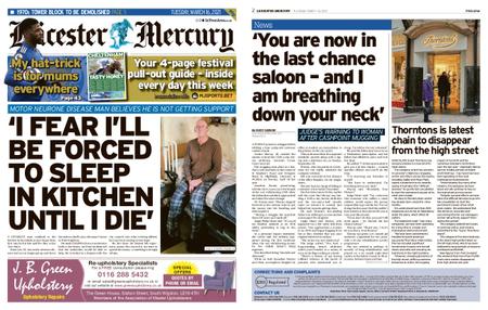 Leicester Mercury – March 16, 2021