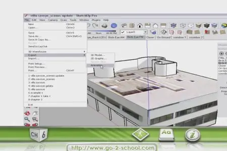 Go2School - Google SketchUp Level 1-2 [repost]
