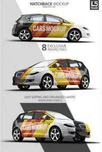 GraphicRiver - Hatchback Mock-Up