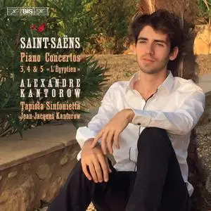 Alexandre Kantorow - Saint-Saëns: Piano Concertos Nos. 3-5 (2019) [Official Digital Download 24/96]